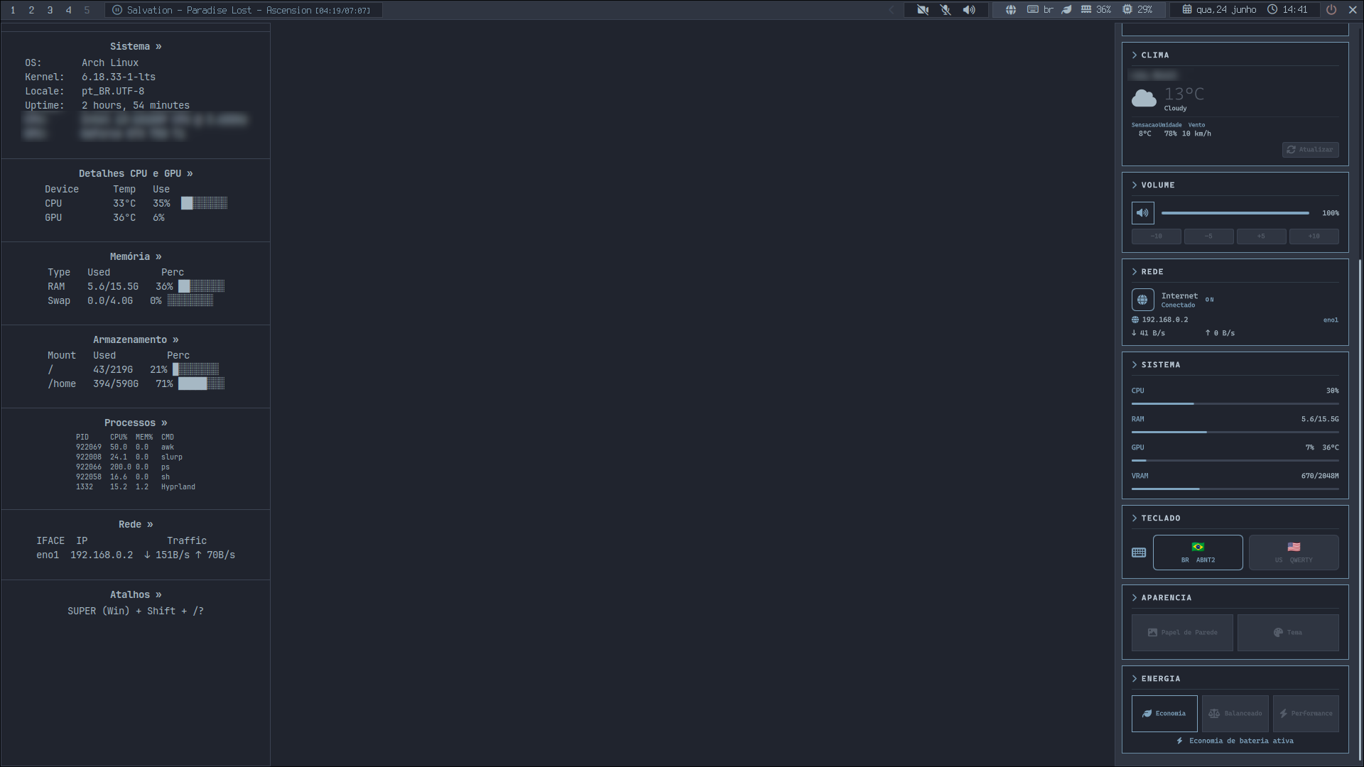 HyprSlate, prévia 3